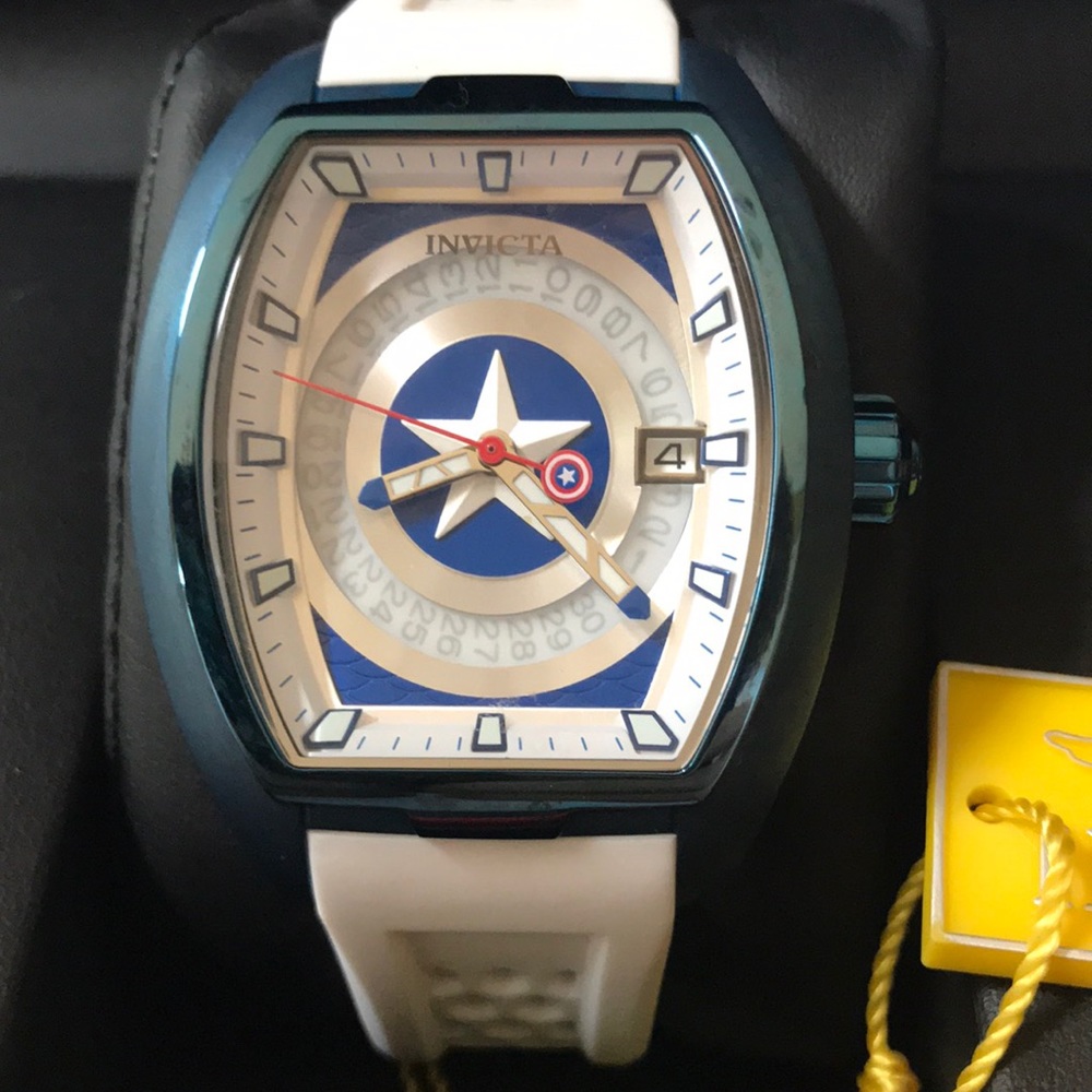 Invicta Marvel Captain America Watch NWT Limited
